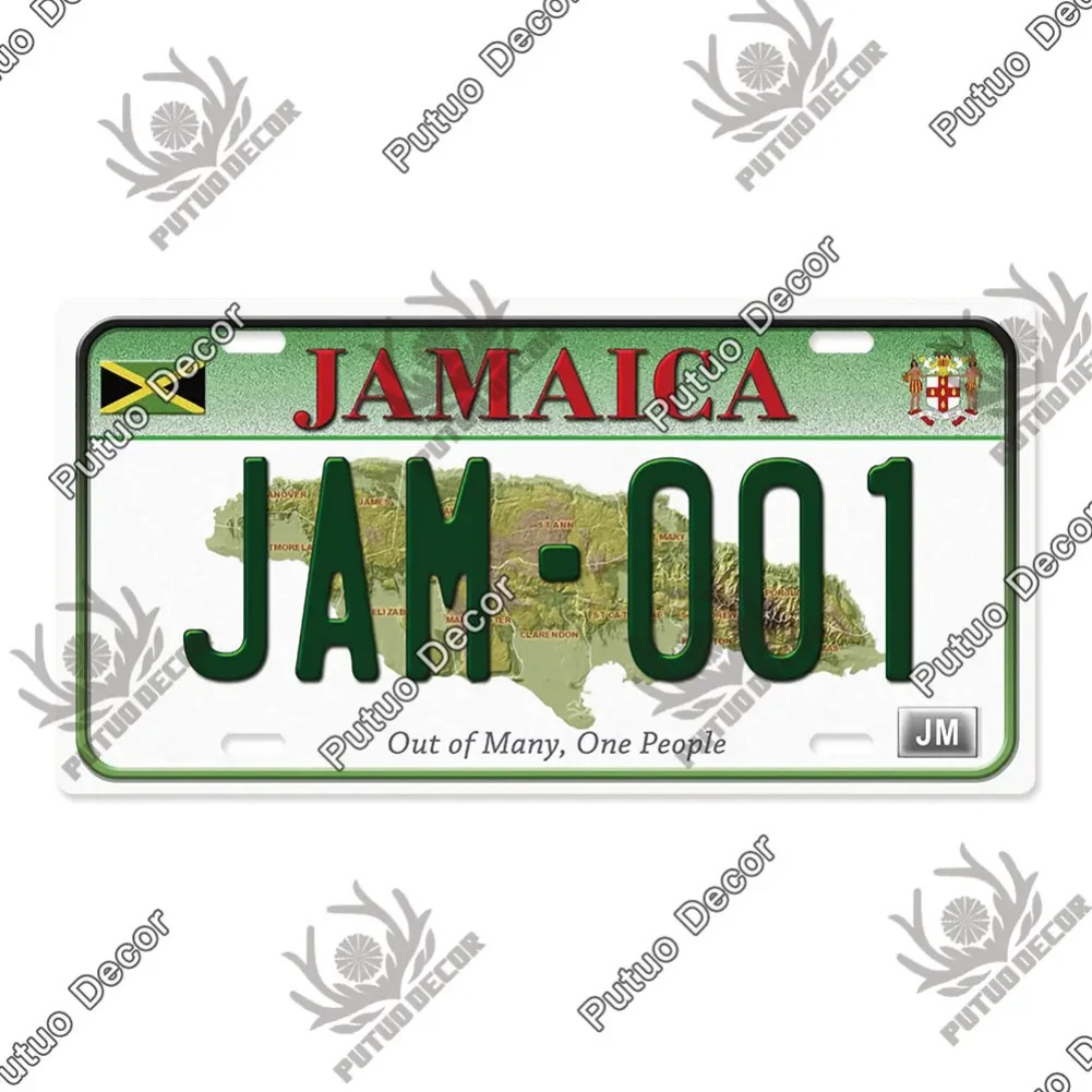 Countries License Plate Metal  - Auto Repair Shop License review and price